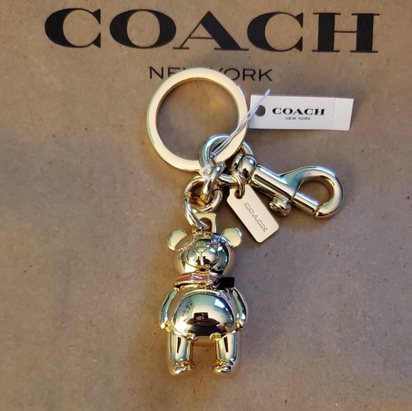 Coach Accessories - 🎀SOLD🎀 Coach 3D Bear Purse Charm/Key Fob